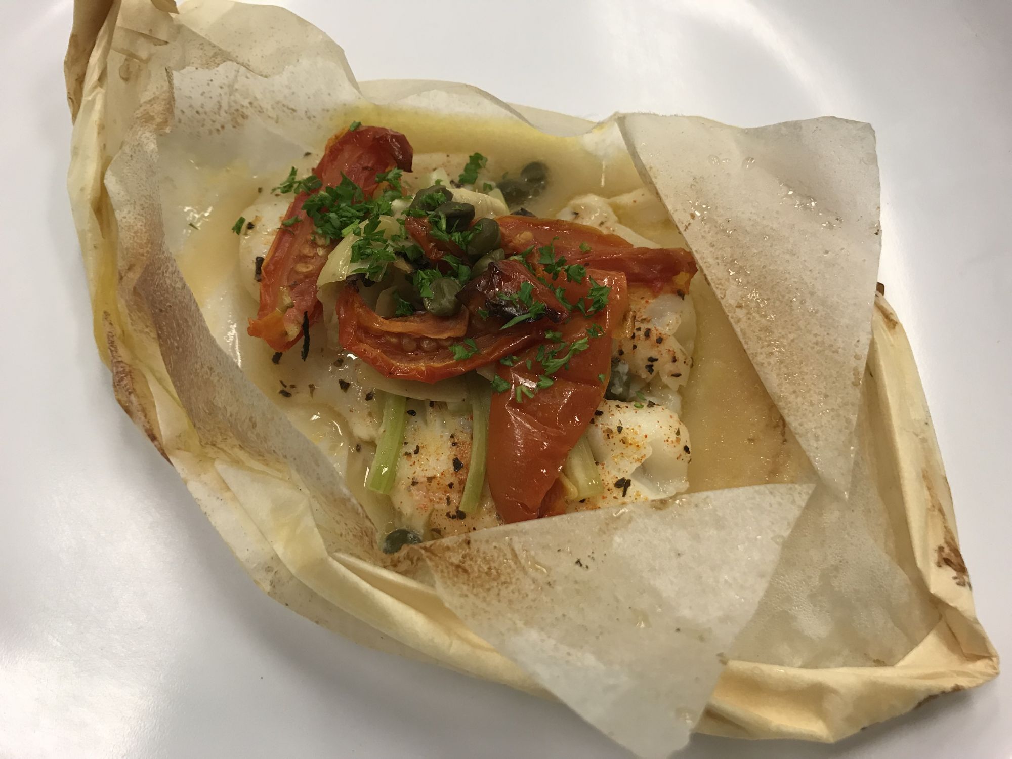 Featured Recipe Sole en Papillote